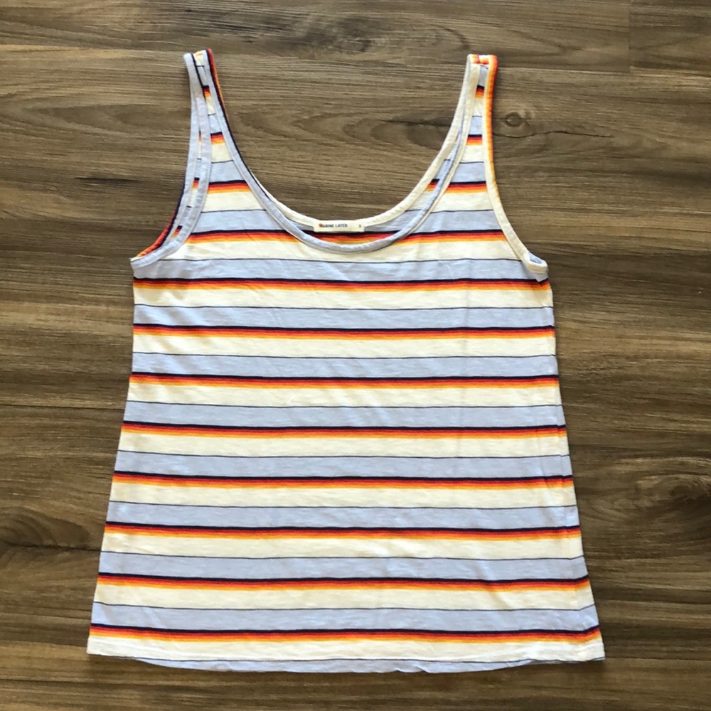 Marine layer tank top